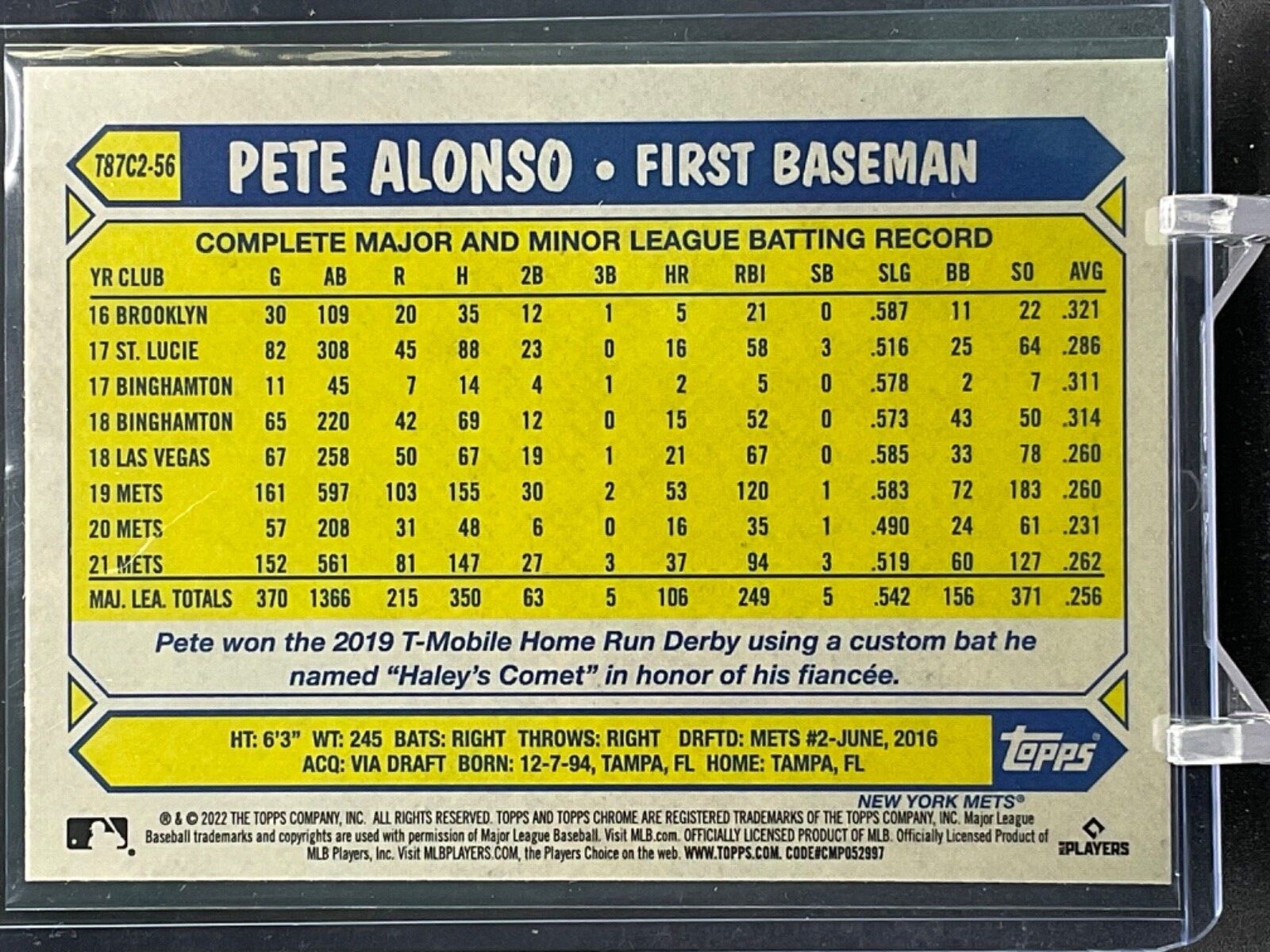 New York Mets *Choose Your Baseball Card* Inserts Rookies Autos (Updated 7/26) - Picture 114 of 512