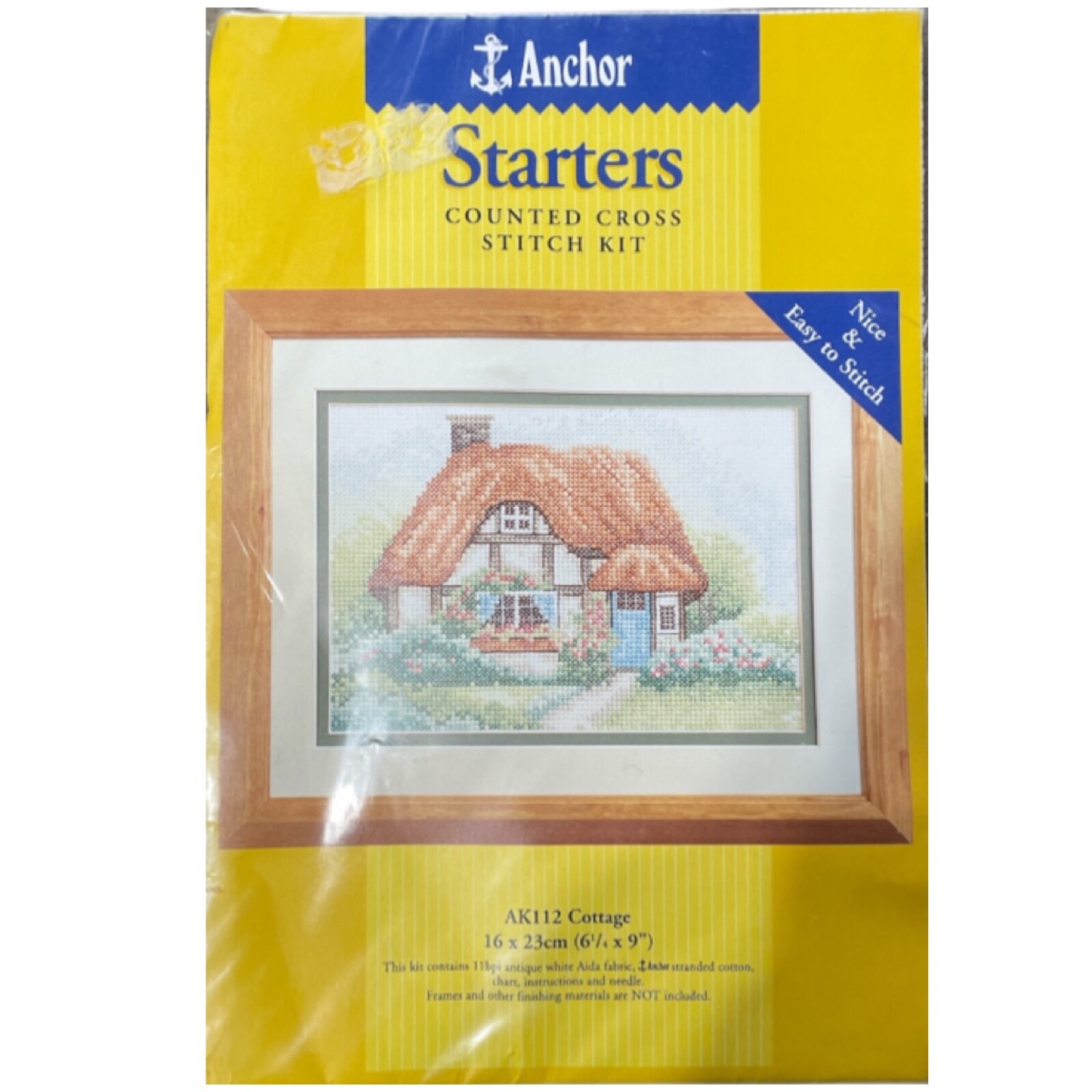 Anchor Starters AK112 Cottage 11 count 16 x 23 cm Cross Stitch Kit