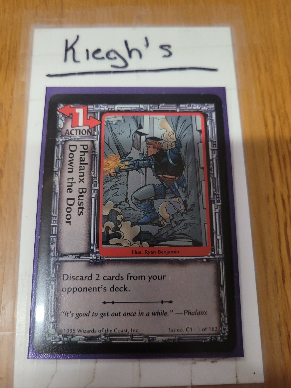 Jim Lee's C23 Phalanx Busts Down The Door *1st Edition 1 Of 162