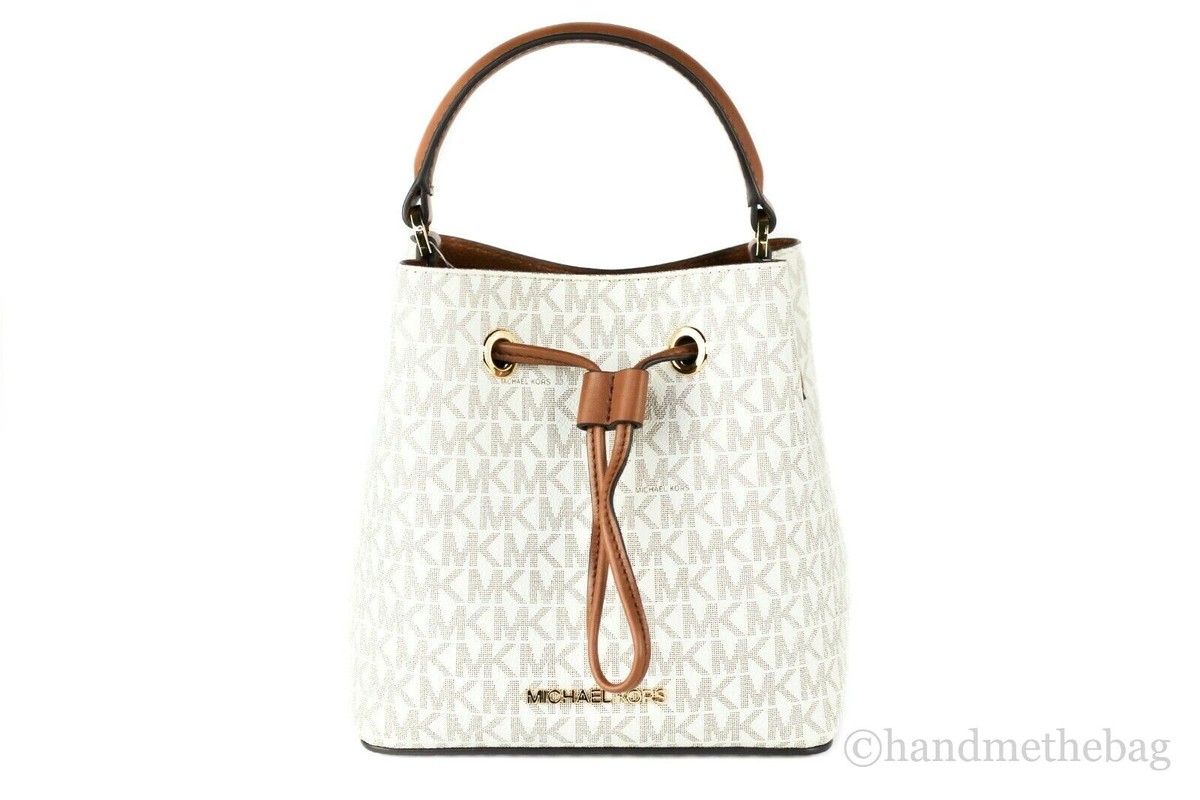 [MICHAEL KORS] バケツバッグ♪ SURI SMALL Michael Kors Suri Small Leather Bucket Crossbody Drawstring