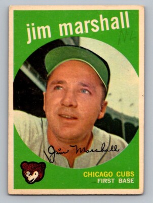 1959 Topps Baseball Singles - Pick A Card Mid Grade