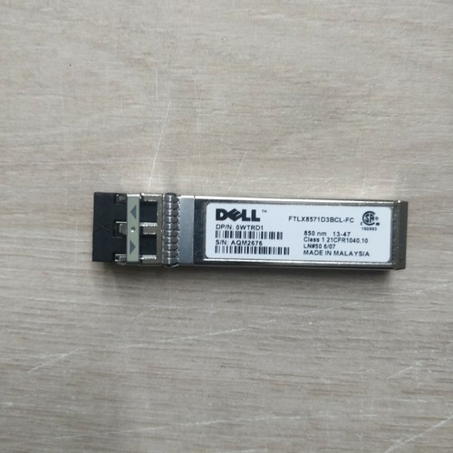 Dell FTLX8571D3BCL 0WTRD1 0N743D 10G SFP+ SR 850NM SFP Transciever