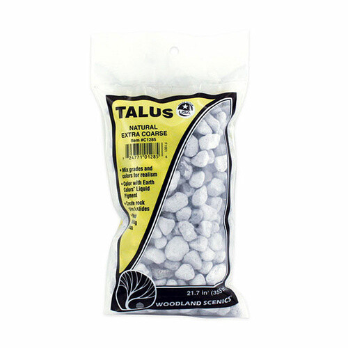 Talus Extra Coarse Natural from Woodland Scenics.  C1285 Woodlands Scenics - Picture 1 of 2