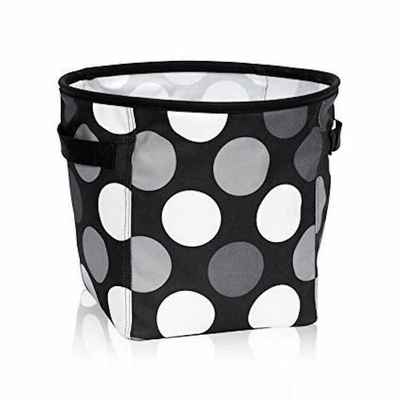 Thirty One Mini Storage bin Round organizer 31 gift in Got Dots - Image 2 of 2