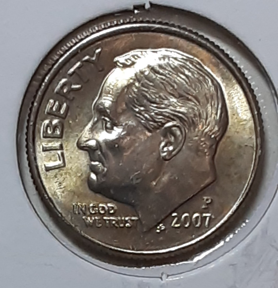 洋楽 Dime P 1999 P DIME STRUCK THROUGH ERRORS SUPER COLLECTABLE MISSING