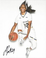 JEWELL LOYD Signed 8 x 10 Photo SEATTLE STORM WNBA Basketball USA Notre Dame