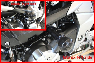 EVOTECH TAMPONI PARATELAIO DEFENDER KAWASAKI Z 750 R 2007-2014 SAVE CARTER