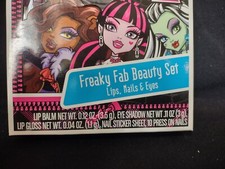 Monster High Makeup Freaky Fab Beauty Set for Lips, Nails Eyes