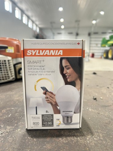 4 Pack SYLVANIA Smart Bulb+ Zigbee Dimmable Soft White A19 9W 800 Lumen 2700K - Picture 1 of 7