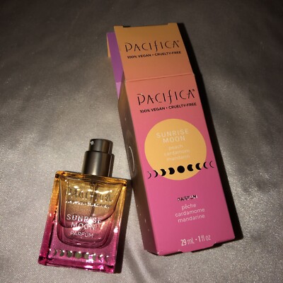 Pacifica Hawaiian 100% Vegan Cruelty Free Sunrise Moon Parfum Spray 29ml NIB