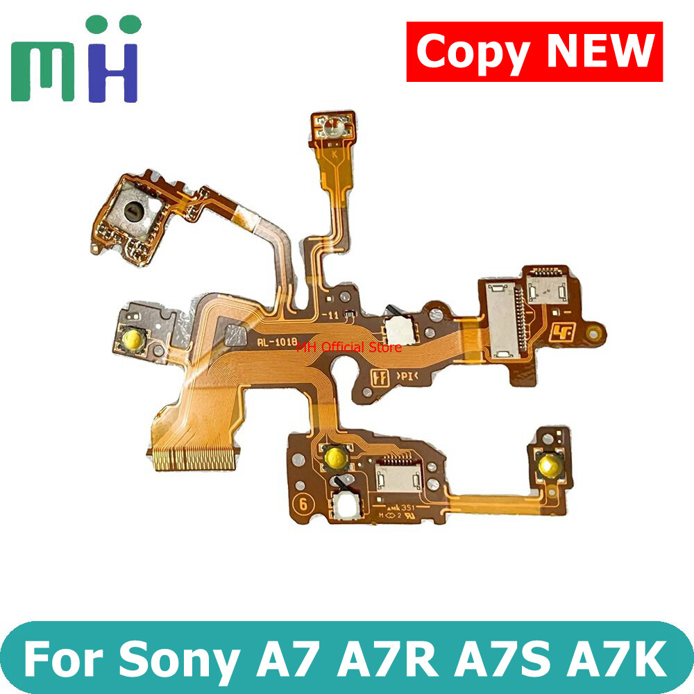 For Sony A7 A7K A7R A7S Top Cover Shutter Release Button Flex Mode Dial Cable