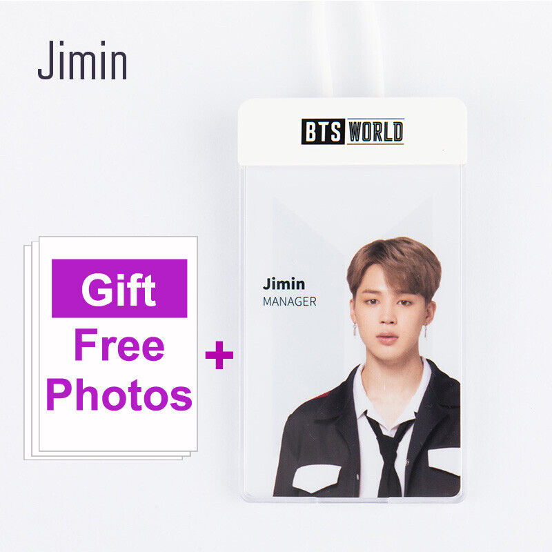 BTS World Manager Card Set Jimin Jungkook V RM Suga J-Hope BTS World Manager Card Set Jimin Jungkook V RM Suga J-Hope