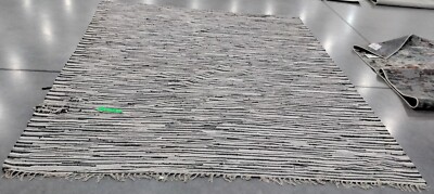 BLACK / MULTI 8' X 10' Broken Thread Rug, Reduced Price 1172748185 RAR129Q-8
