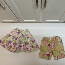 Girls Gymboree Floral Skirt Sz 5/HartstringsFloralShortsLot2