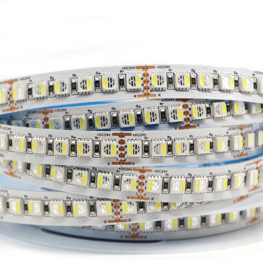 4in1 RGBW RGBWW LED Strip light 5050 60 96 120leds m RGB White