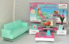 Fancy Life DOLLHOUSE FURNITURE Size Leisure Living Room PLAYSET For dolls