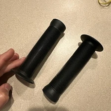 Bike Bicycle Handle Bar Grips, Rubber, Black