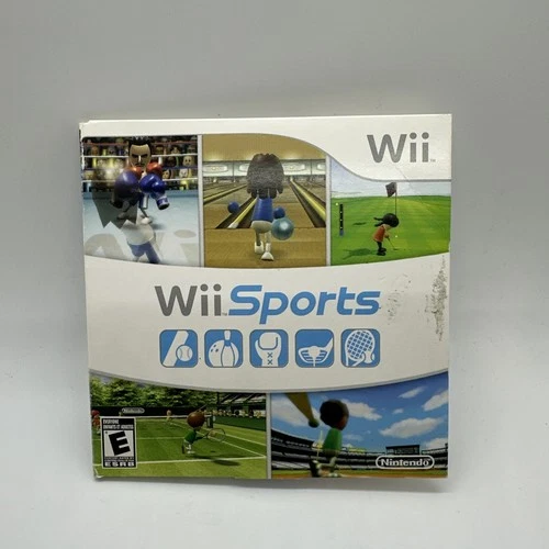 Wii Sports (Nintendo Wii, 2006) CIB - TESTED & WORKING