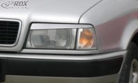RDX Scheinwerferblenden Set BöSer Blick FüR Audi 80 B4 1991-1994 Limo Kombi