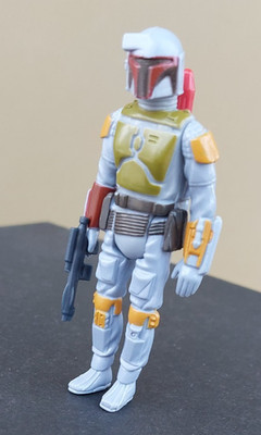 VINTAGE STAR WARS - BOBA FETT - TAIWAN COO - OLIVE ARMOUR / DARK BELT - NR MINT