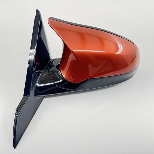16-21 BMW M2 F87 Driver Left Door Mirror Side View Sunset Orange OEM