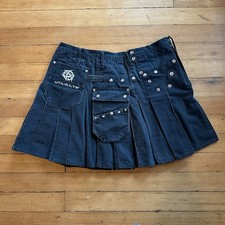 Utilikilt Workman Black Utility Kilt Tactical Heavy Size 36 S