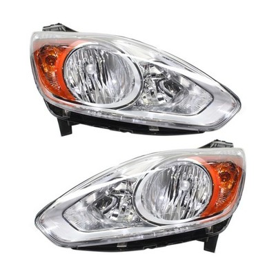 For Ford C-Max 2013-2016 Headlights Pair Amber/Clear Lens FO2503314 FO2502314