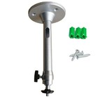 360° Rotatable Wall Ceiling Mount Stand For Projectors Home Theater Media Center