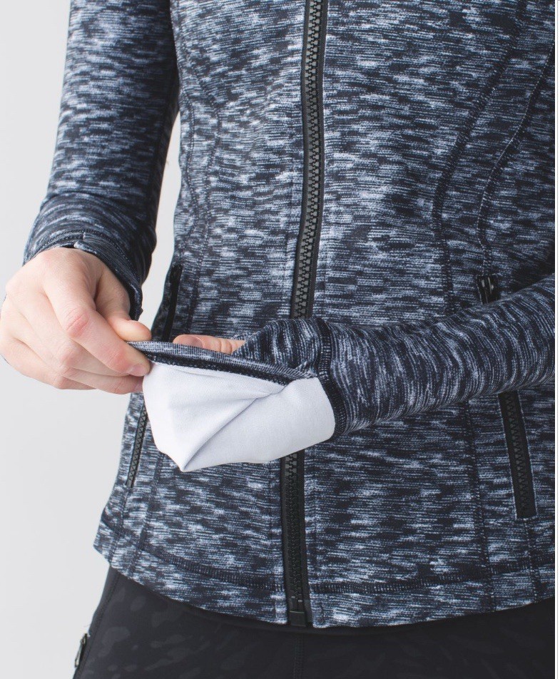 Lululemon Define Jacket Dramatic Static Black & W… - image 6