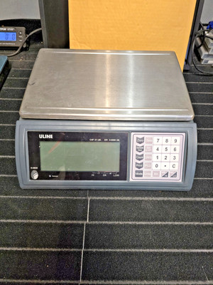 Uline H-5820 Deluxe Counting Scale - 27 lbs x .0005 lb [For Repair]
