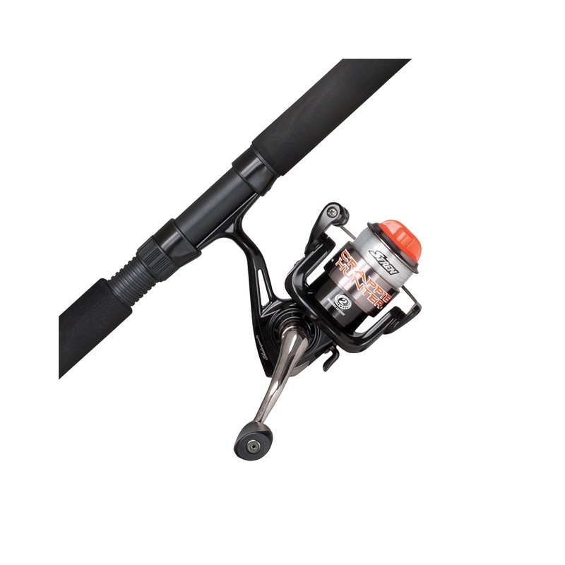 12ft Spinning Fishing Rod Crappie Hunter IM6 Graphite Reel C