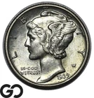 1939-D Mercury Dime