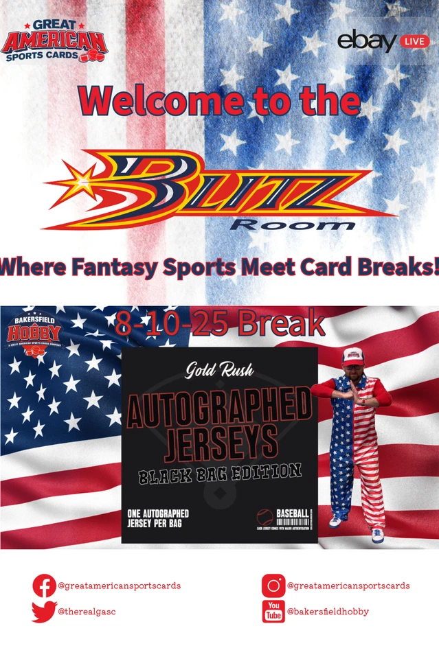 8-10-2025 2025 Gold Rush Black Bag Jersey Case Break