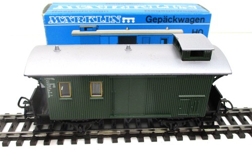 Märklin H0 4008 2-achsiger Nebenbahn-Gepäckwagen o.OVP (1138k) | Zustand: Gebraucht