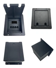 PROCRAFT FPMU-1DEC4X-BK Recessed Stage Pocket / Floor Box 1 Decora + 4 D punch