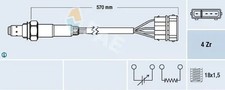 Sonde lambda Skoda FELICIA