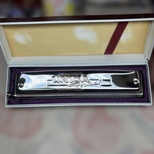 TOMBO UNICA Formal 1844 Chromatic Harmonica 22-Hole 44-Note w/box from JAPAN O66