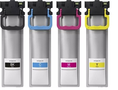 4er Set Tinte Patronen T11C T11D T11E Epson WorkForce Pro WF-C5390DW WF-C5890DWF