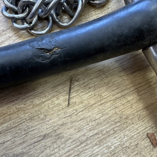 5.5” Rubber Pelham And Curb Chain - Picture 4 of 5