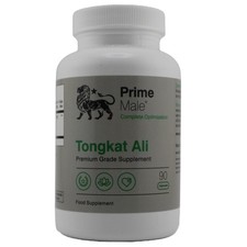 Prime Male TongkatAli 400mg   Premium High Strength Root Extract   90 Day Supply