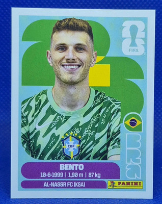2026 Panini FIFA World Cup Sticker Bento #BRA 3 -Brazil