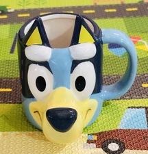 Zak Designs 15oz Bluey Sculpted Mug New