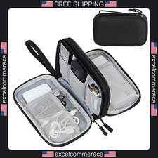 Electronic Organizer Travel Case, Waterproof Oxford, 8.3x5x2.6 Inches