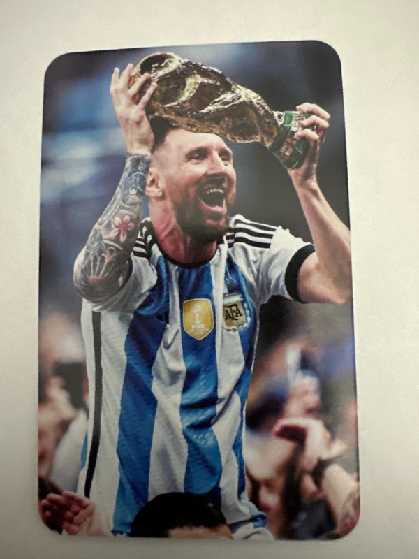 2024 World Football Stars Lionel Messi Argentina Soccer Trading Card  #35