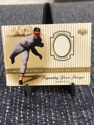 2000 Upper Deck Legendary Game Jerseys Jim Palmer J-JP - Image 1 of 2
