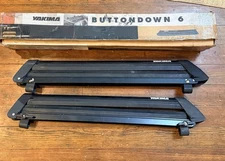 Yakima ButtonDown 6 Ski Snowboard Roof Rack Carrier Used w/ Original Box