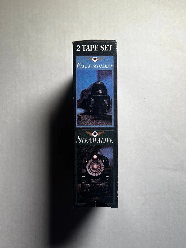 Flying Scotsman and Steam Alive (VHS 1990) Double Feature Train Documentary Set - Image 4 of 4