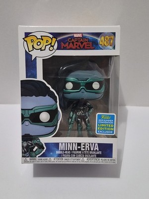 Funko Pop Captain Marvel Minn-Erva 487 Funko Exclusive