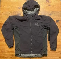 Arcteryx Men’s Insulated Hooded Softshell Black Jacket SZ Medium