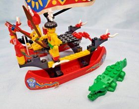 Lego Pirates: 6256 Islander Catamaran - 100% Complete with original instructions